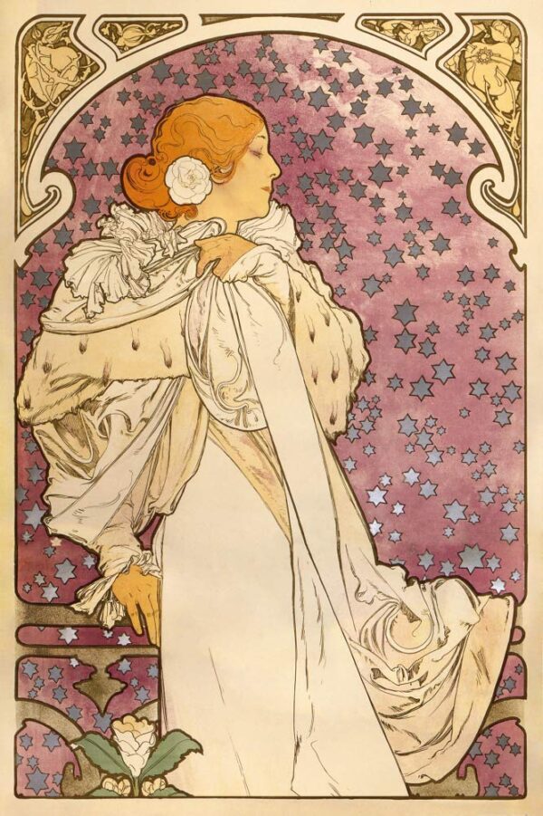 The Lady of the Camellias - Mucha