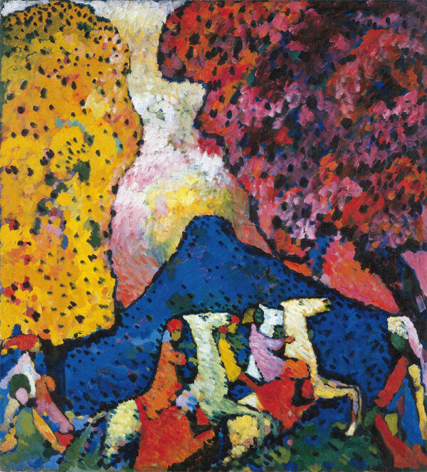 The Blue Mountain - Vassily Kandinsky