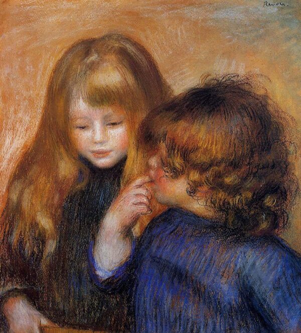 Jean and Coco The Sons of the Artist - Pierre-Auguste Renoir