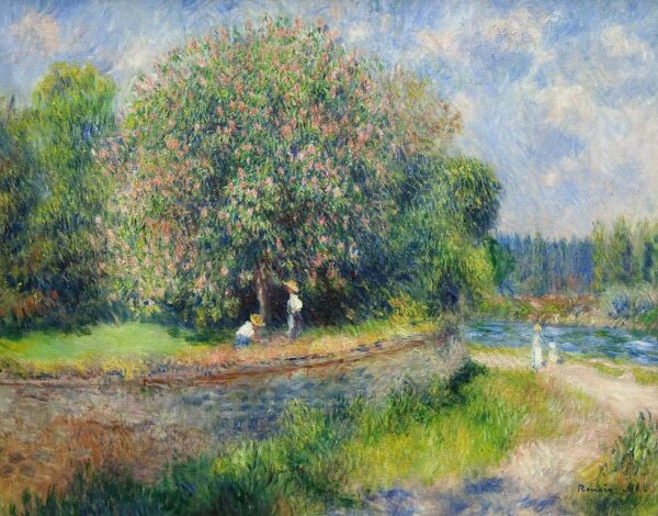 Chestnut Blossoms - Pierre-Auguste Renoir