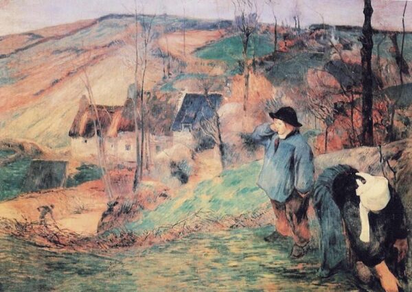 Breton Shepherds - Paul Gauguin