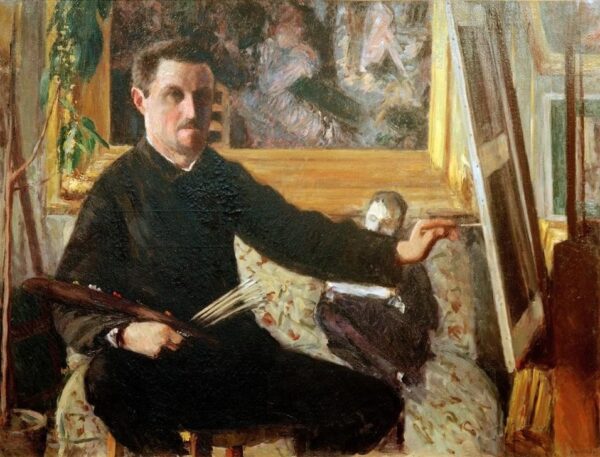 Self-portrait of Caillebotte