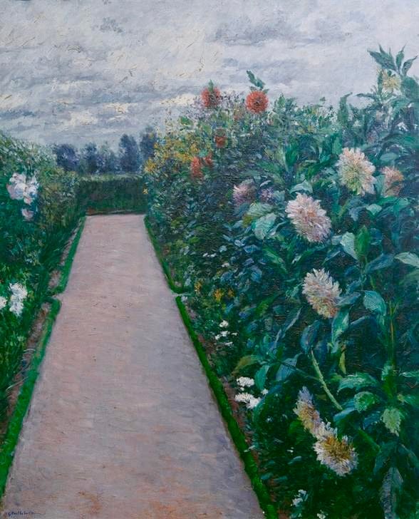 Garden Path - Caillebotte