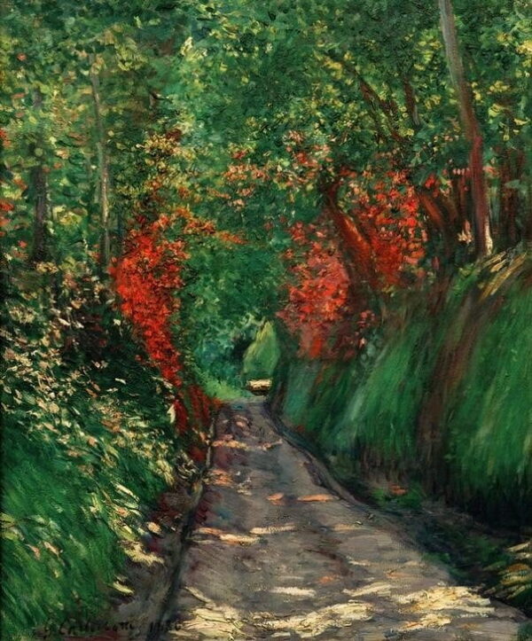 Path in the Woods - Caillebotte