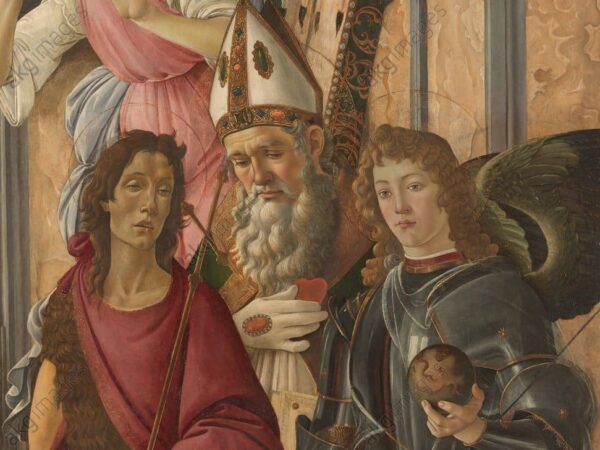 John, Ignatius, me - Sandro Botticelli