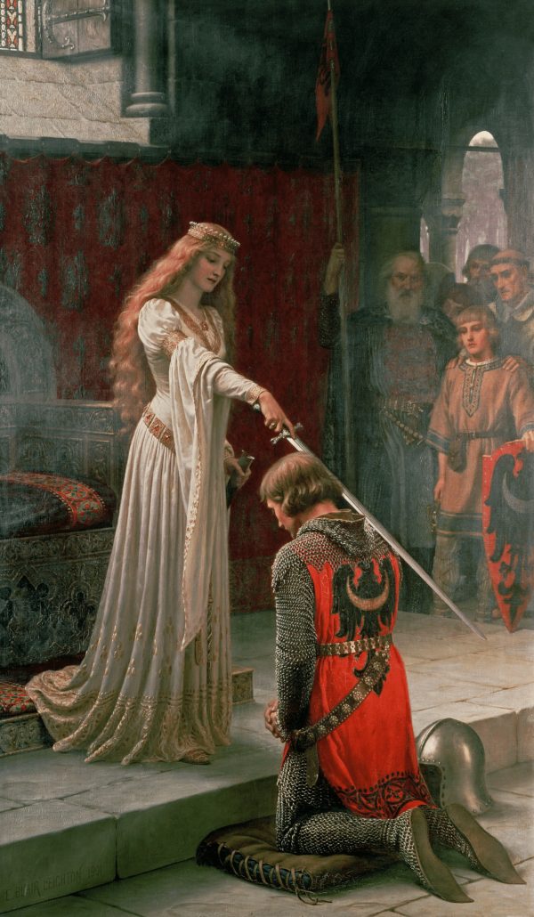 The Dubbing - Edmund Leighton