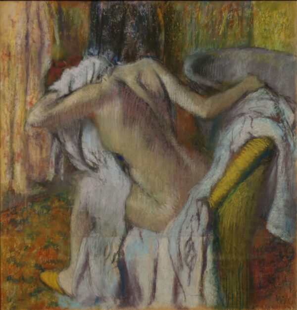 After the Bath - Edgar Degas