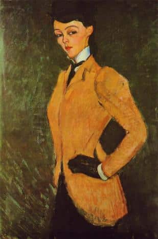 The Amazon (Modigliani) - Amedeo Modigliani