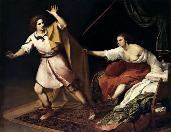 Joseph and Potiphar's Wife - Bartolomé Esteban Murillo