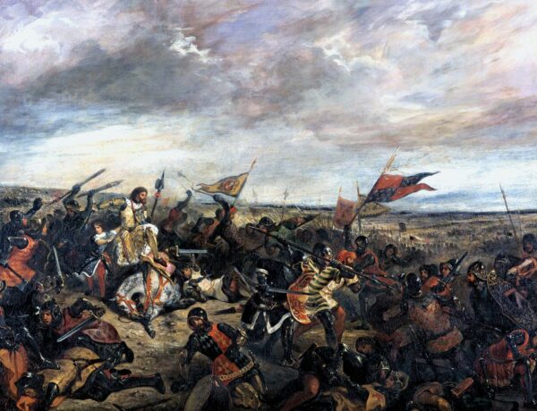 The Battle of Poitiers - Eugène Delacroix