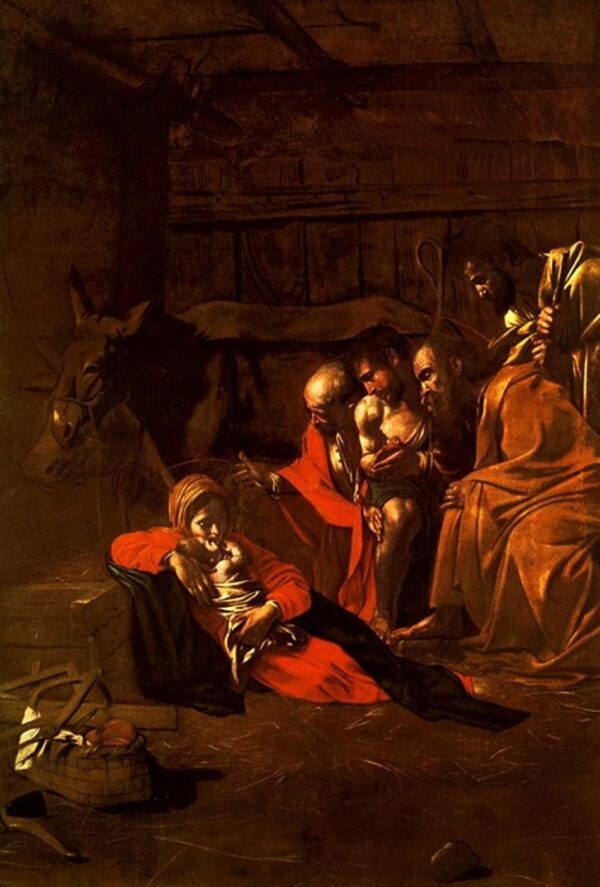 The Adoration of the Shepherds - Caravaggio