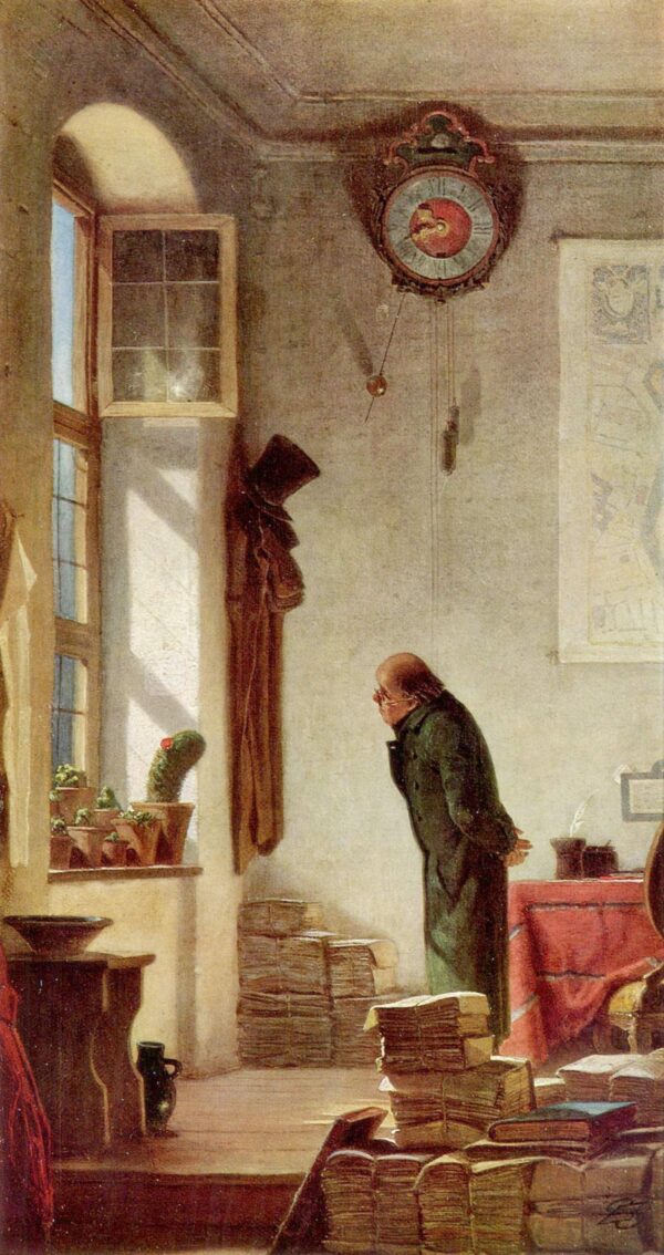 The Cactus Lover - Carl Spitzweg