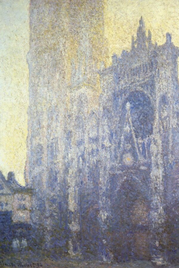 The Cathedral of Rouen. The Portal, Morning Effect (W1347) - Claude Monet