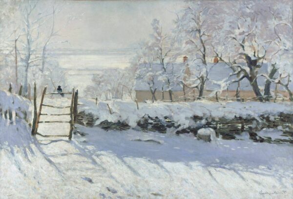 The Magpie - Claude Monet