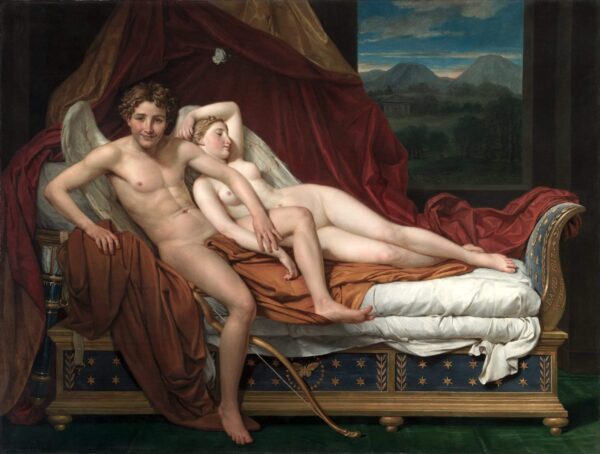 Love and Psyche - Jacques-Louis David