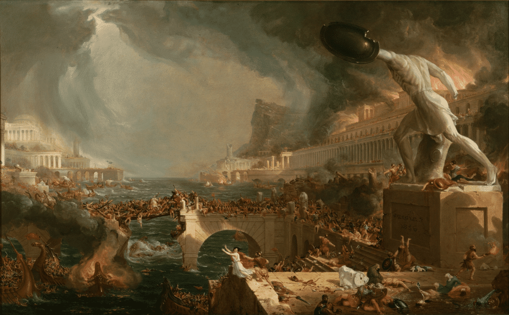 The Course of Empire: Destruction - Thomas Cole