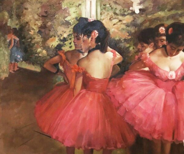 Dancers in Pink - Edgar Degas