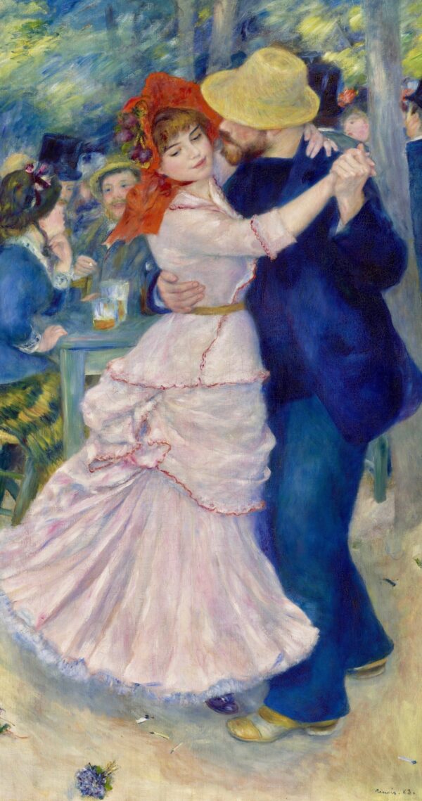 The Dance at Bougival - Pierre-Auguste Renoir