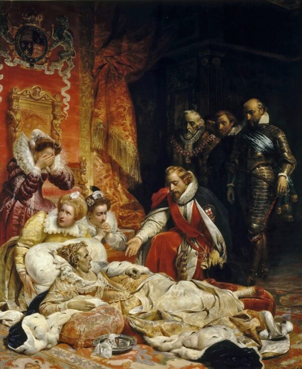 The Death of Elizabeth I, Queen of England - Paul Delaroche