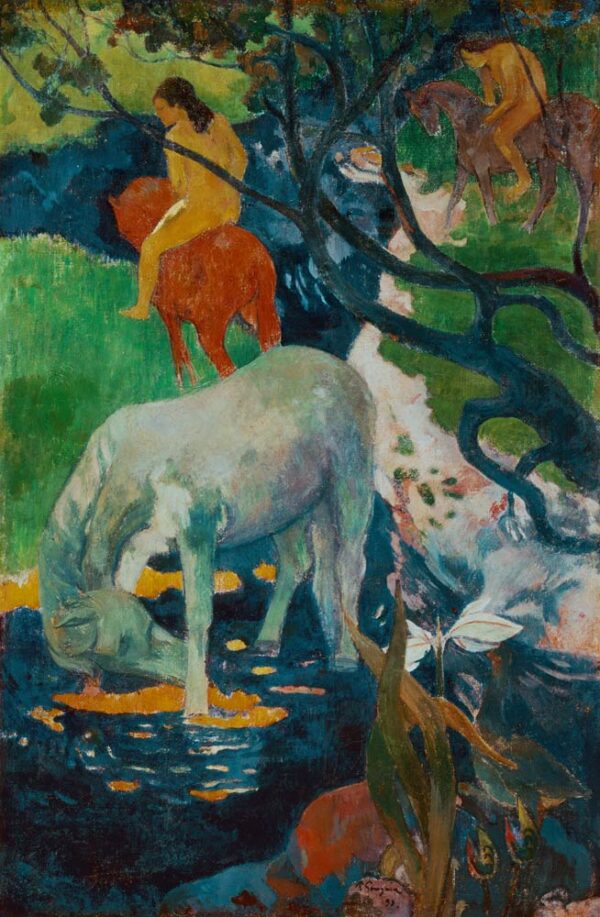 The White Horse 1893 - Paul Gauguin