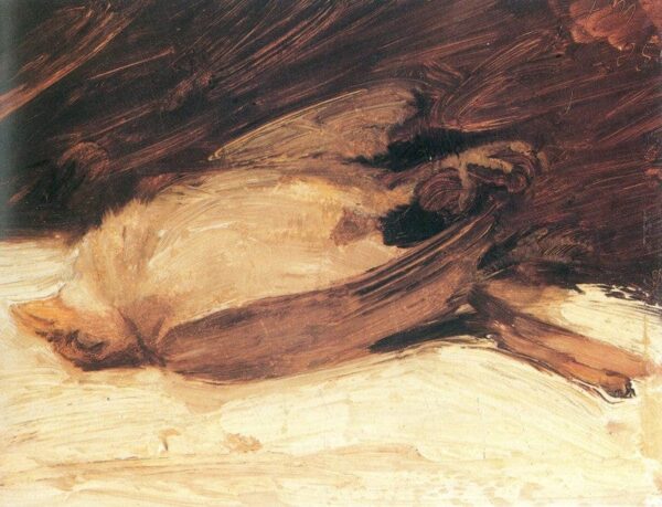 The Dead Sparrow - Franz Marc