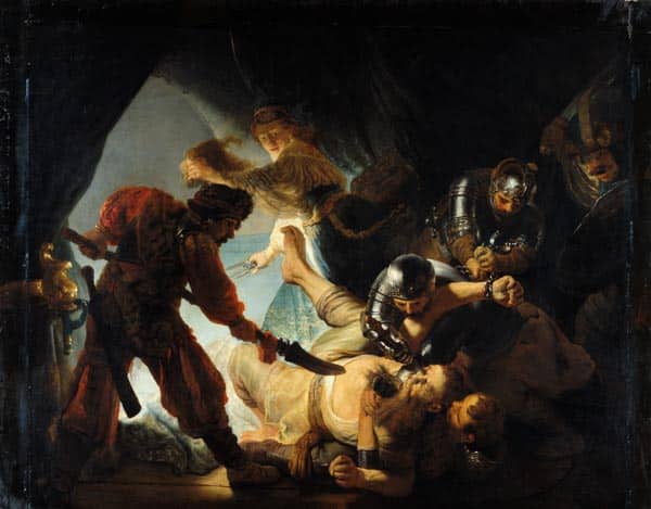 The Blinding of Samson (or: The Triumph of Delilah) - Rembrandt van Rijn