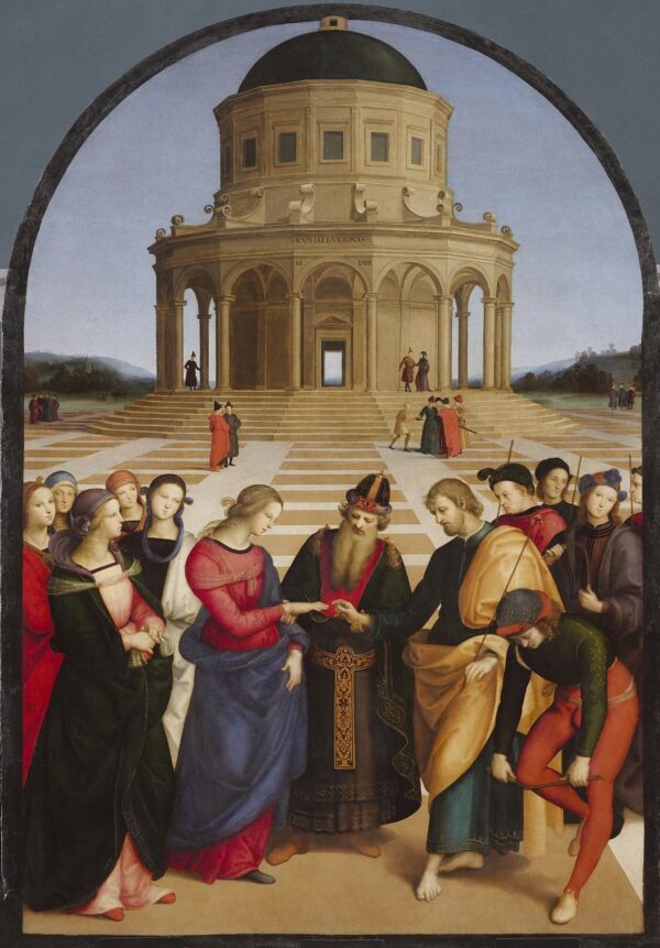 The Marriage of the Virgin - Raphael (painter)