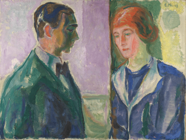 Käthe and Hugo Perls - Edvard Munch