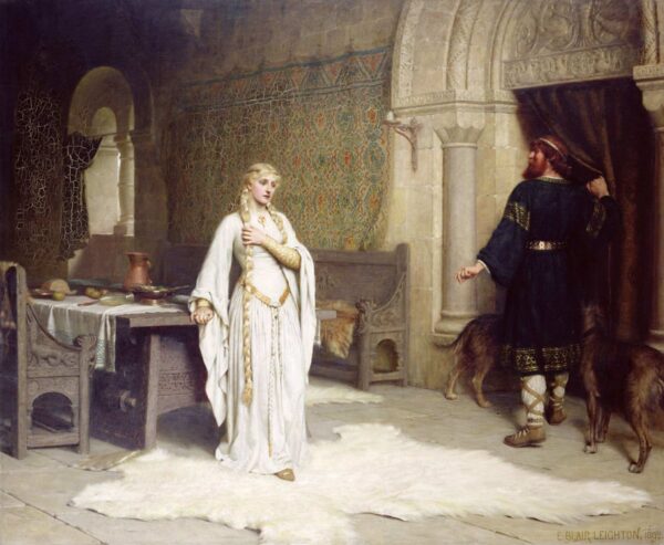 Godiva and Leofric - Edmund Leighton