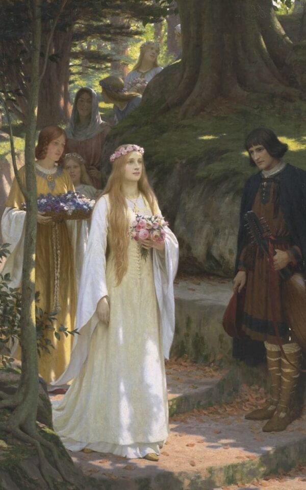 Beautiful Lady - Edmund Leighton