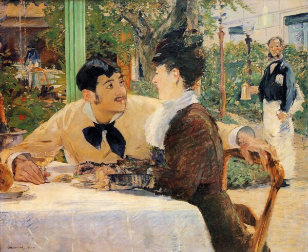 At Father Lathuille's - Edouard Manet