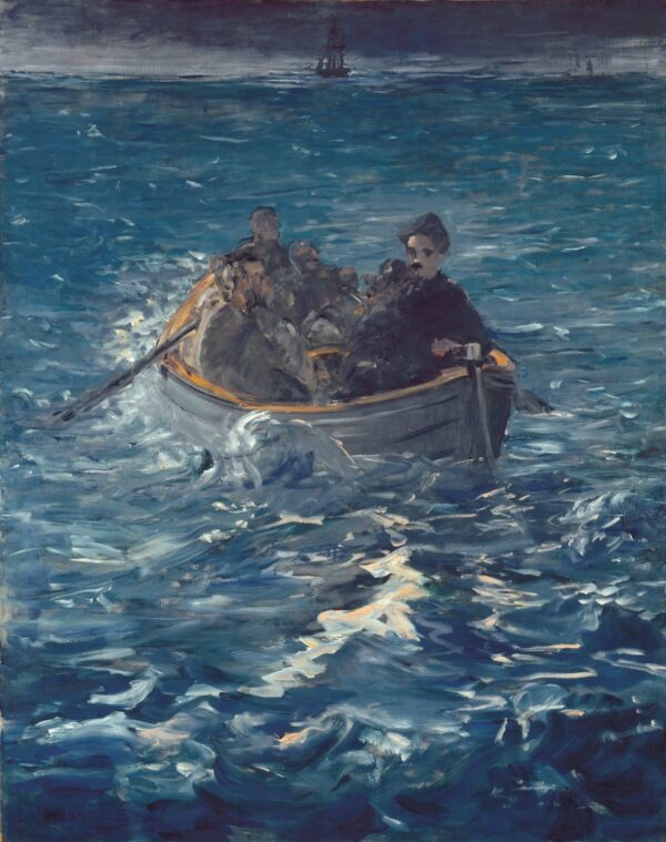 The Escape of Rochefort - Edouard Manet