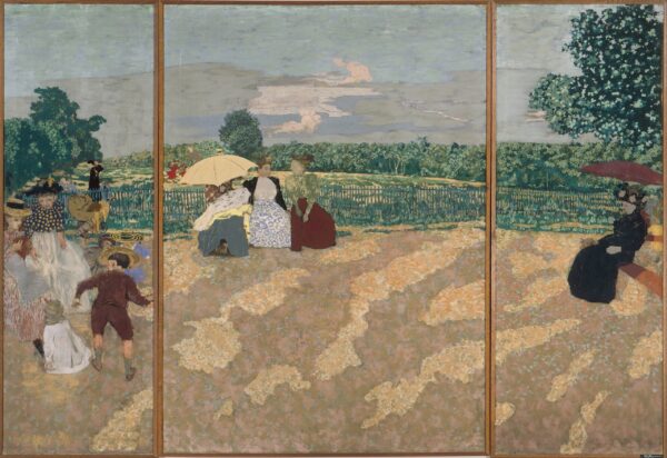 Public Gardens - Édouard Vuillard