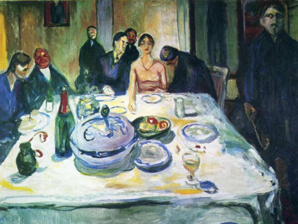 The Marriage of the Gypsy - Edvard Munch