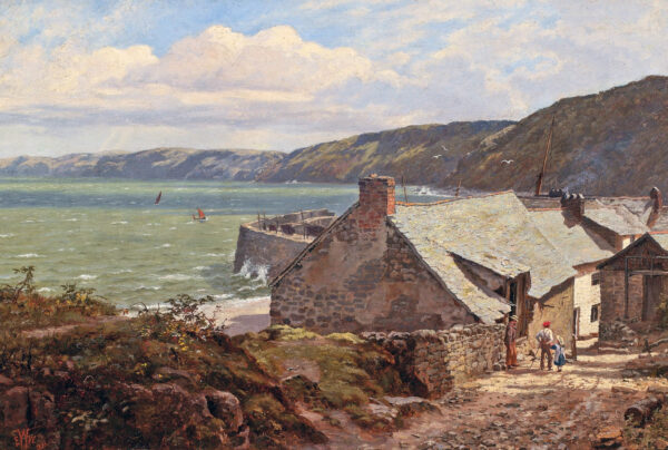 Clovelly (1881) - Edward Wilkins Waite