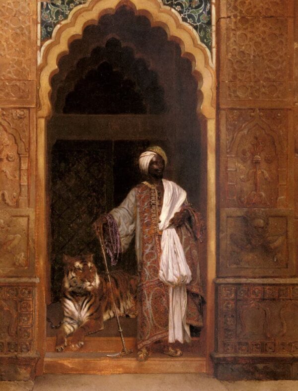 The Guardian of the Palace - Rudolf Ernst