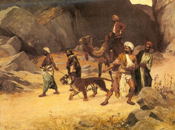 The Tiger Hunt - Rudolf Ernst