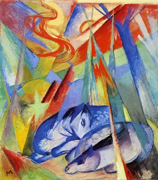 Animals Sleeping - Franz Marc