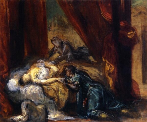 The Death of Desdemona - Eugène Delacroix