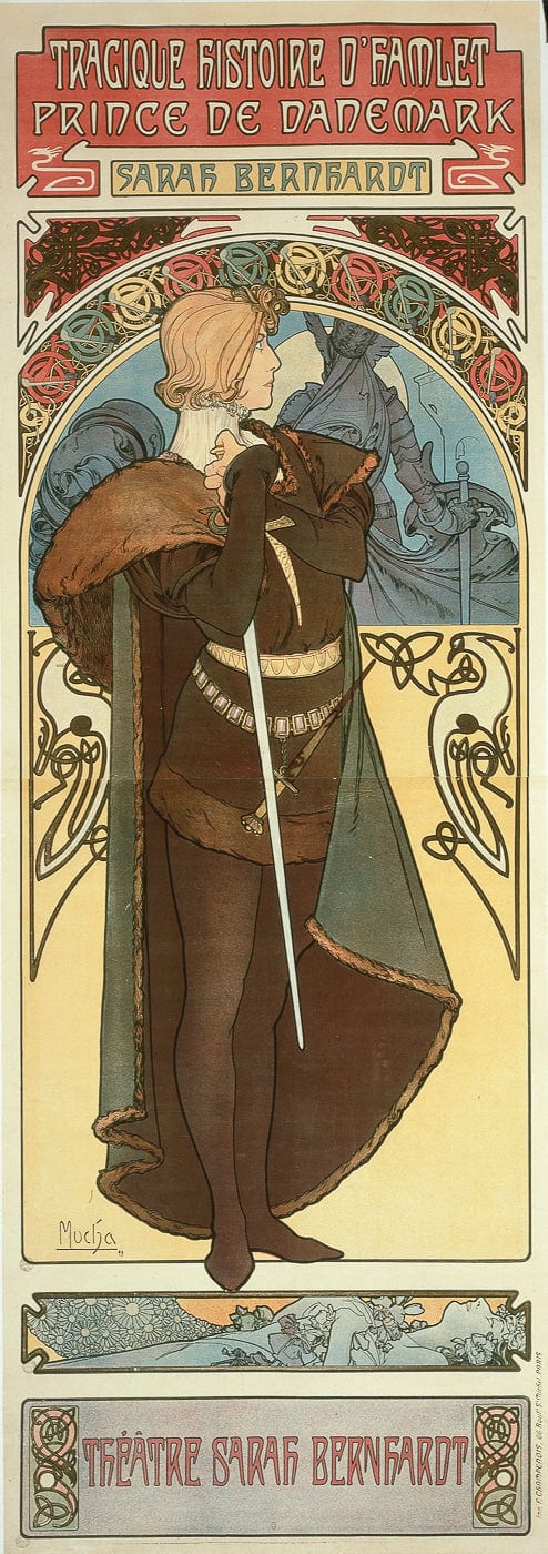 Posters for Sarah Bernhardt - Mucha