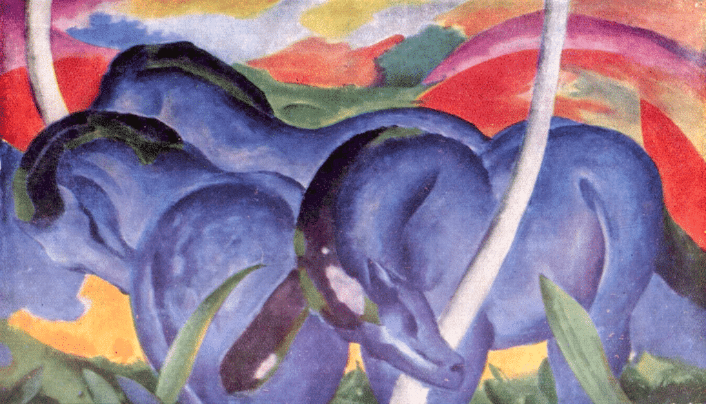 Die 100 berühmtesten Gemälde der Welt Franz Marc 005 1024x586 1 Der Blog Master Apollon