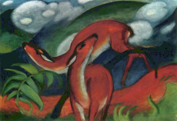 Red Deer II - Franz Marc