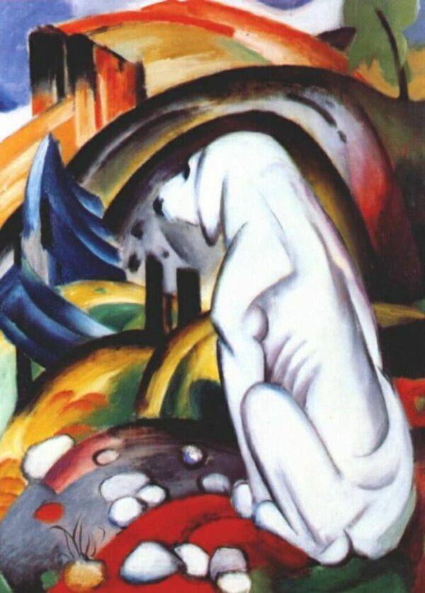 The White Dog - Franz Marc