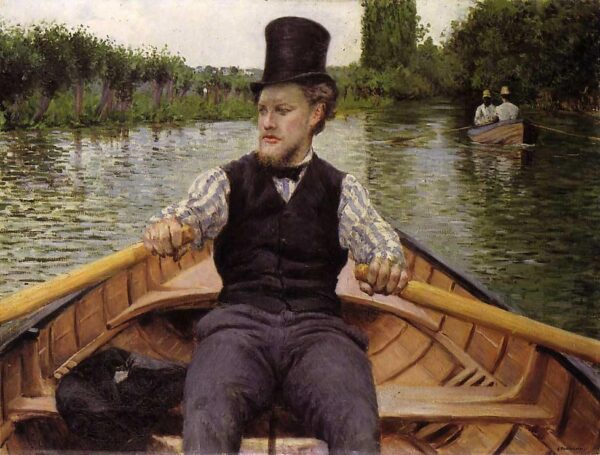 The Boat Party - Caillebotte