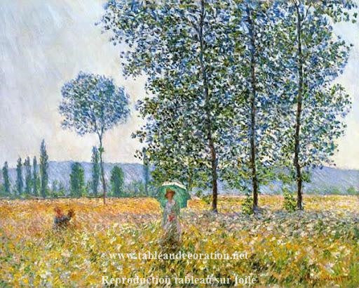 Fields in Spring - Claude Monet