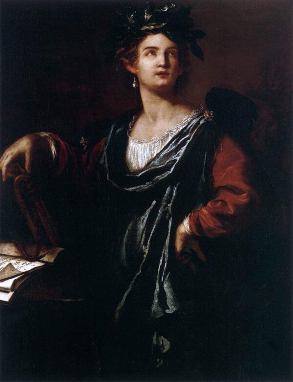 Clio, the Muse of History - Artemisia Gentileschi