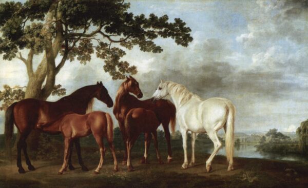 Mares and Foals - George Stubbs