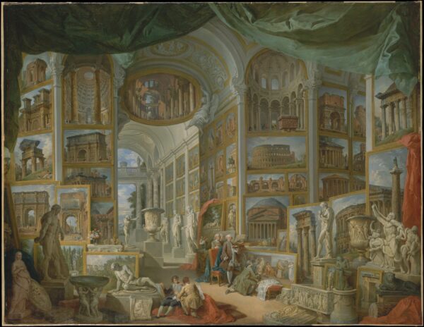 Gallery of Views of Ancient Rome - Giovanni Paolo Panini