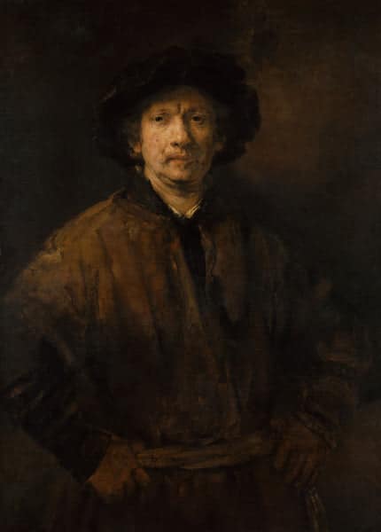 Great Self-Portrait - Rembrandt van Rijn