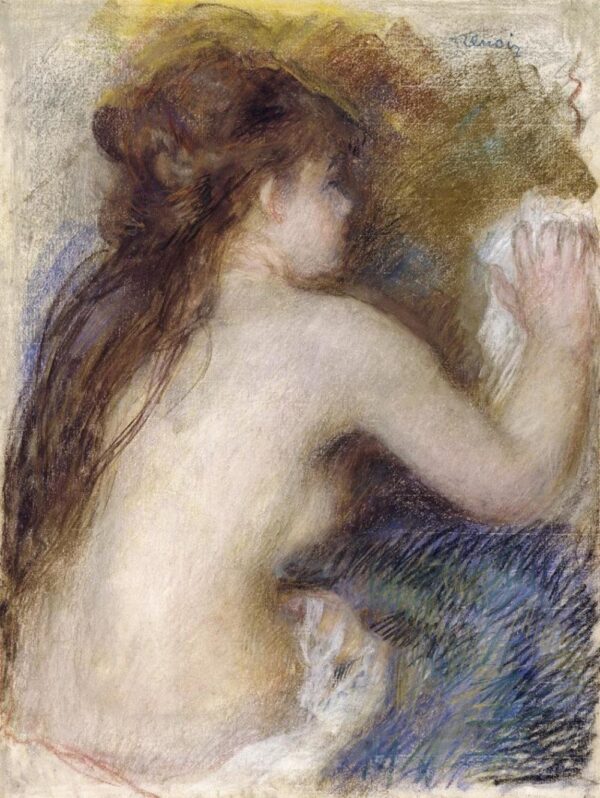 Back of a Woman - Pierre-Auguste Renoir